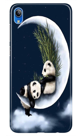 Panda Moon Mobile Back Case for Vivo Y90   (Design - 318)