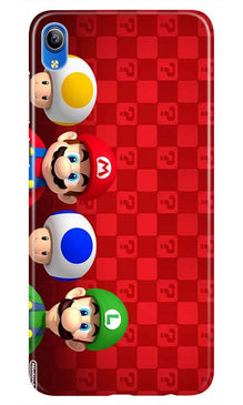 Mario Mobile Back Case for Vivo Y91i   (Design - 337)