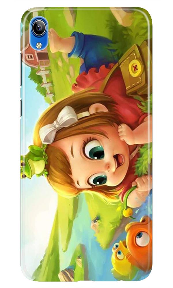 Baby Girl Mobile Back Case for Vivo Y90   (Design - 339)