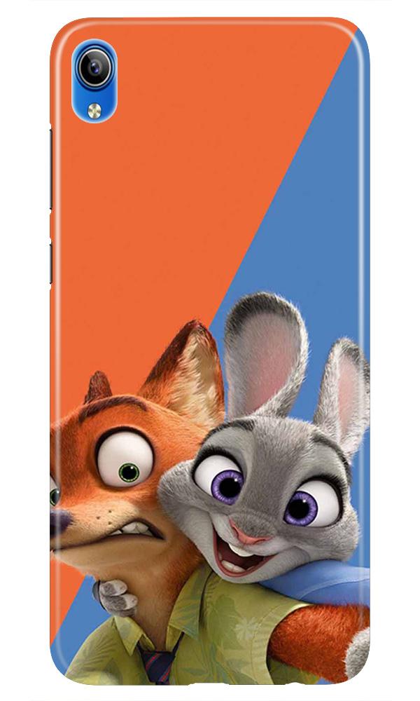 Cartoon Mobile Back Case for Vivo Y90   (Design - 346)