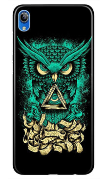 Owl Mobile Back Case for Vivo Y90   (Design - 358)