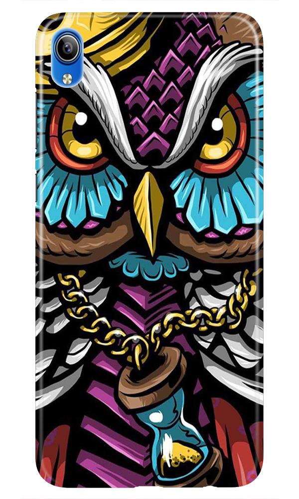 Owl Mobile Back Case for Vivo Y91i   (Design - 359)