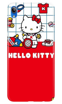 Hello Kitty Mobile Back Case for Vivo Y91i   (Design - 363)