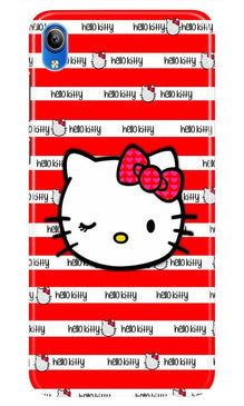 Hello Kitty Mobile Back Case for Vivo Y91i   (Design - 364)