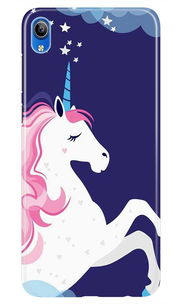 Unicorn Mobile Back Case for Vivo Y90   (Design - 365)