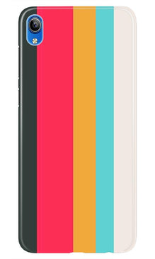 Color Pattern Mobile Back Case for Vivo Y90   (Design - 369)