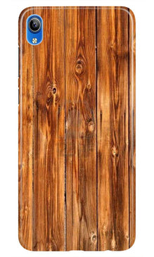 Wooden Texture Mobile Back Case for Vivo Y91i   (Design - 376)