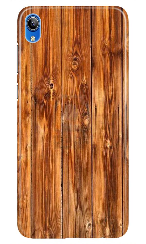 Wooden Texture Mobile Back Case for Vivo Y90   (Design - 376)