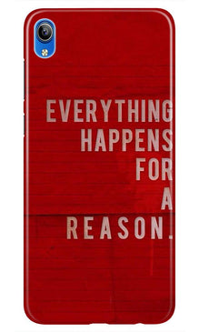 Everything Happens Reason Mobile Back Case for Asus Zenfone Lite L1 (Design - 378)
