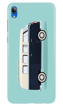 Travel Bus Mobile Back Case for Vivo Y90   (Design - 379)