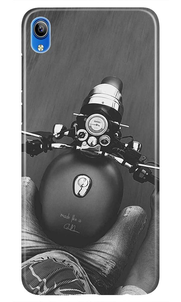 Royal Enfield Mobile Back Case for Vivo Y91i   (Design - 382)