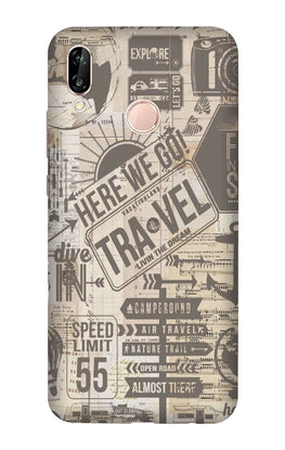 Travel Case for Huawei Nova 3i(Design - 104)
