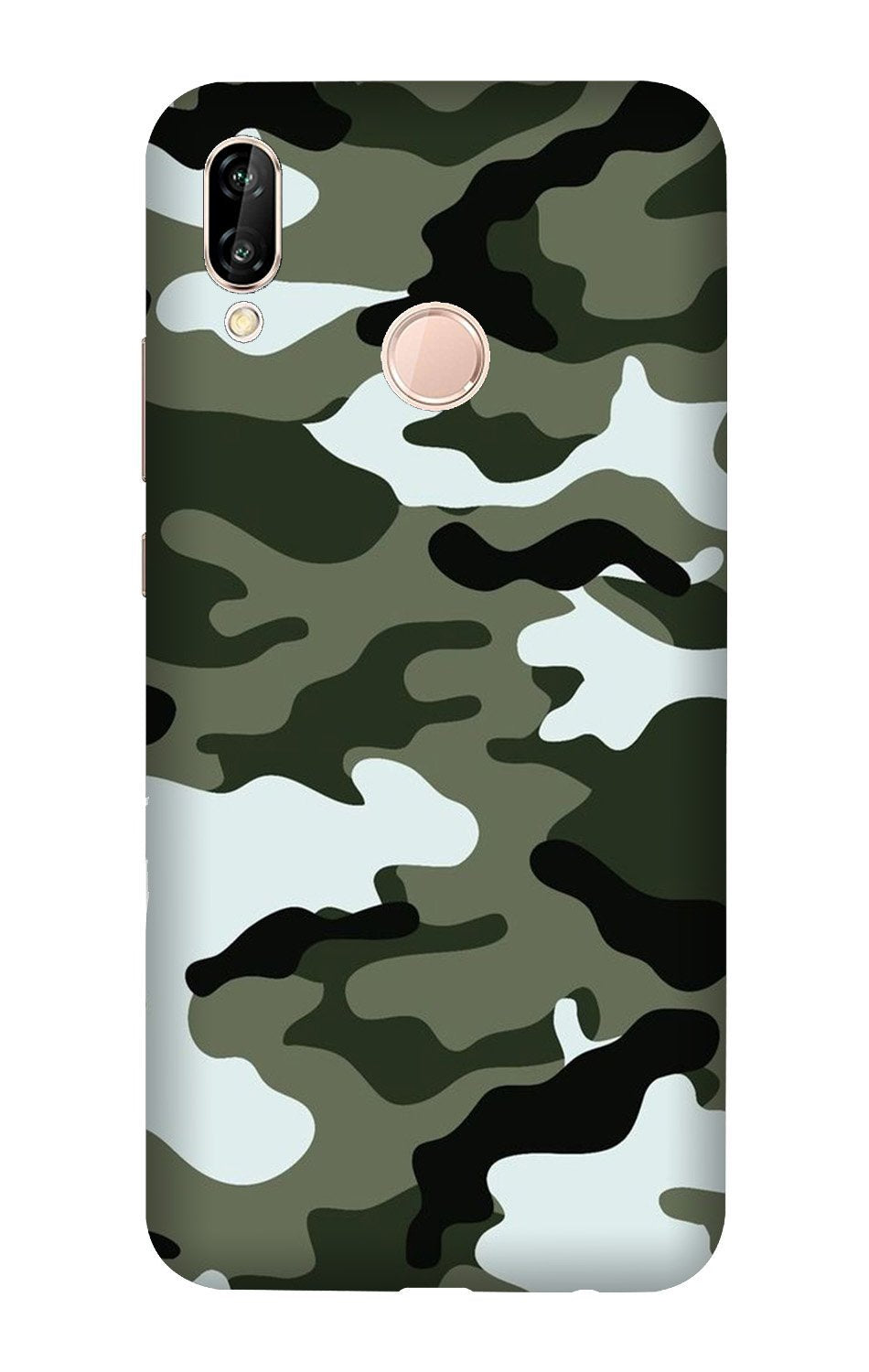Army Camouflage Case for Honor 8C(Design - 108)