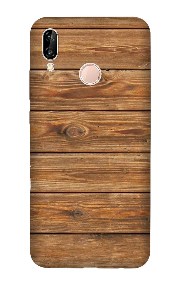 Wooden Look Case for Honor 8C  (Design - 113)