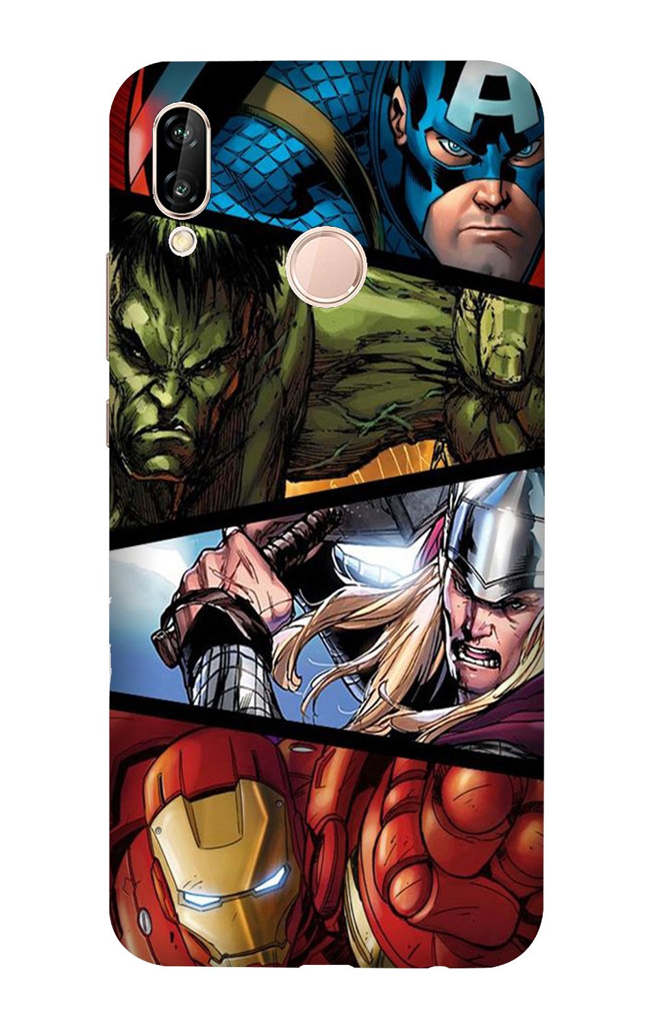 Avengers Superhero Case for Huawei Y9 (2019)(Design - 124)