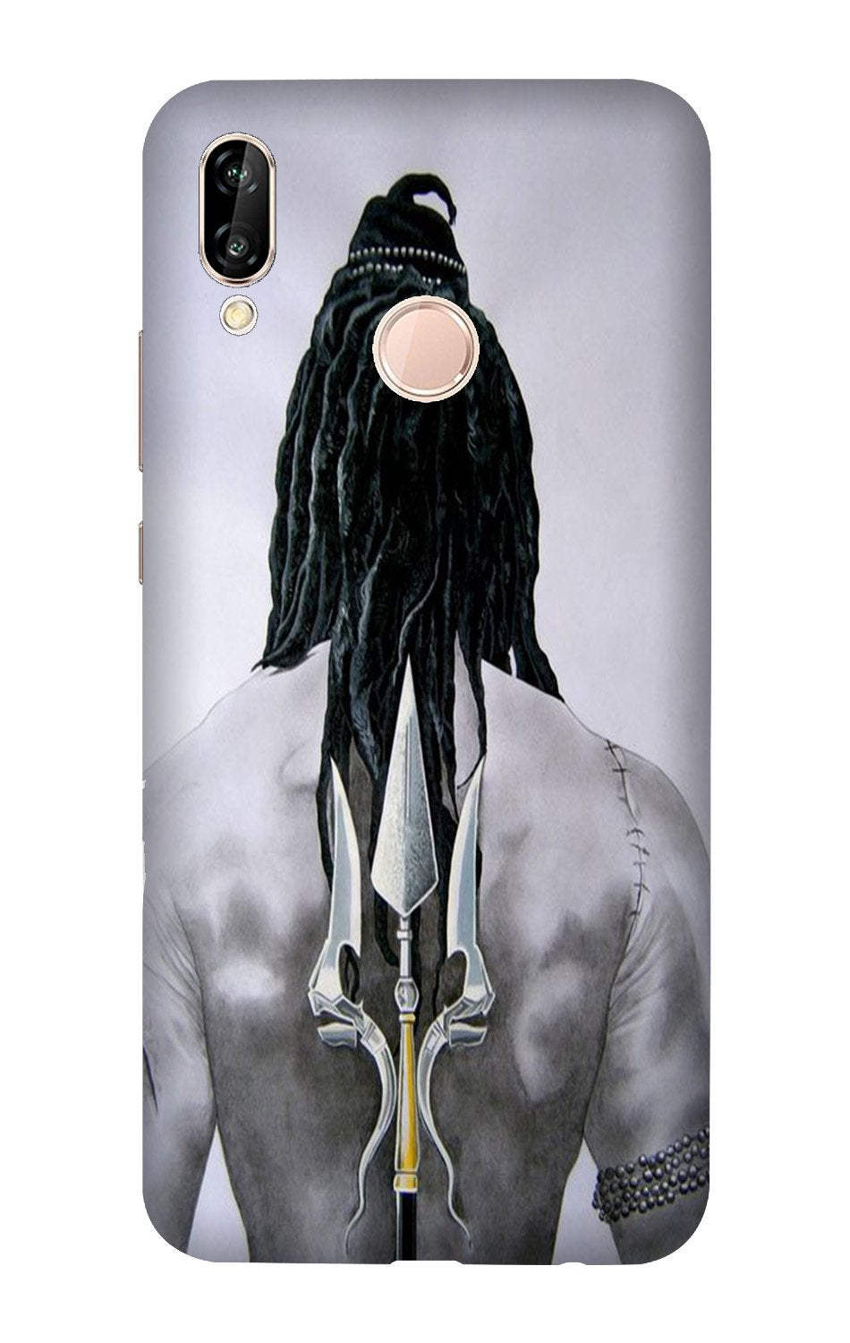 Lord Shiva Case for Huawei Y9 (2019)(Design - 135)