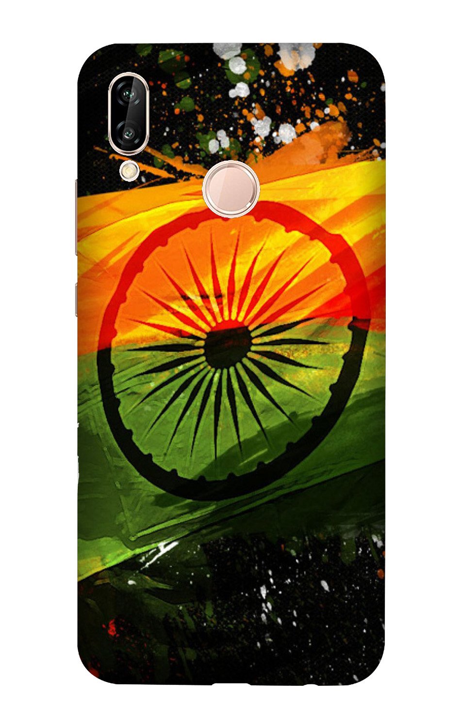 Indian Flag Case for Honor 10  (Design - 137)