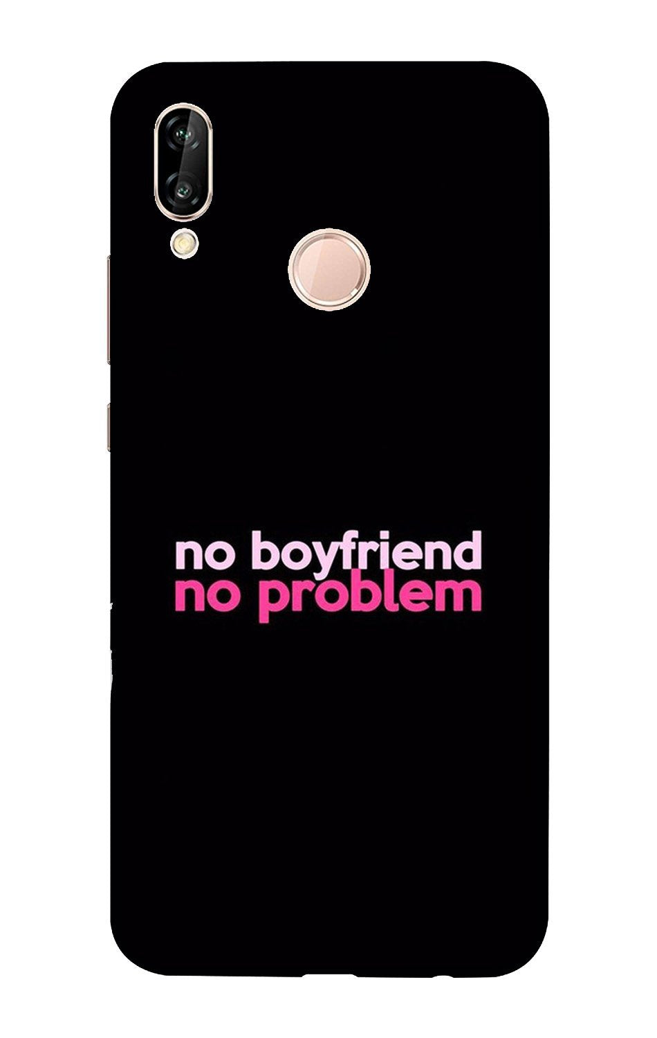 No Boyfriend No problem Case for Huawei Y9 (2019)  (Design - 138)