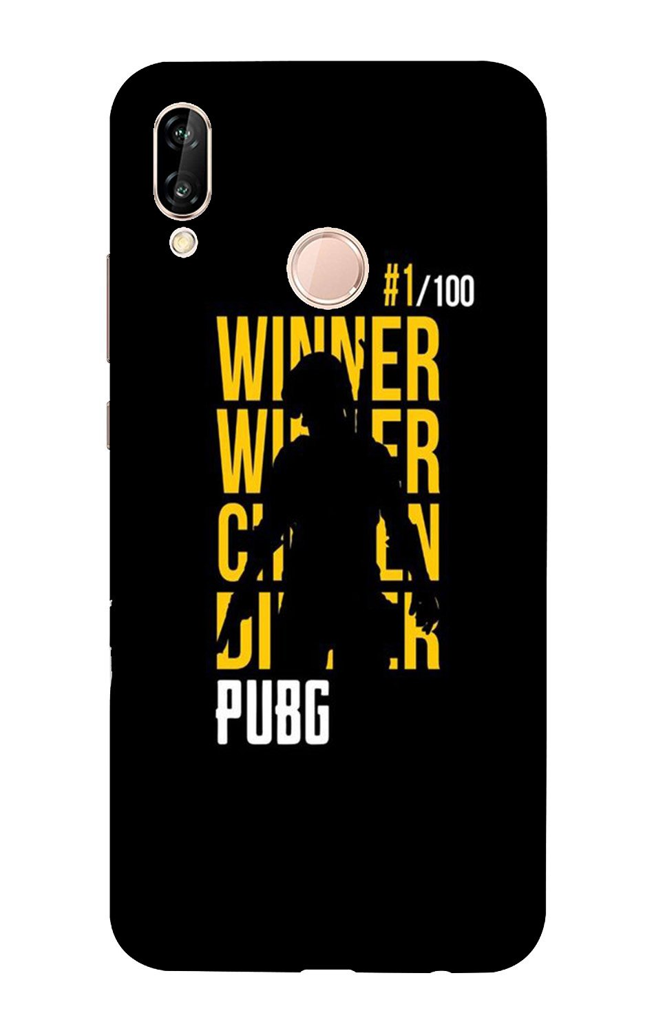 Pubg Winner Winner Case for Vivo V11  (Design - 177)
