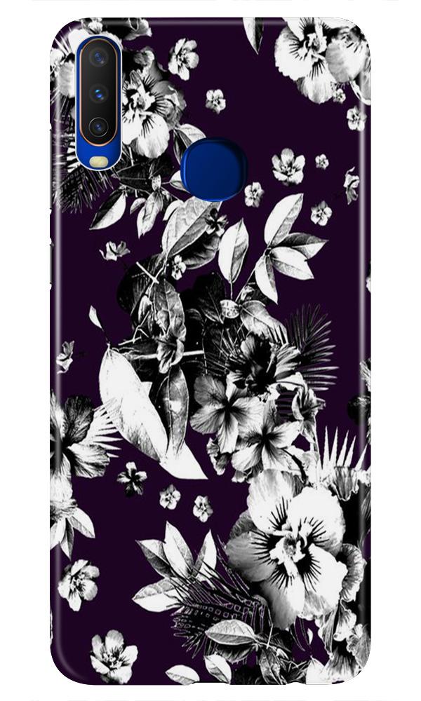 white flowers Case for Vivo Z1 Pro