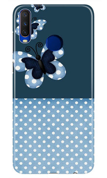 White dots Butterfly Case for Vivo Z1 Pro