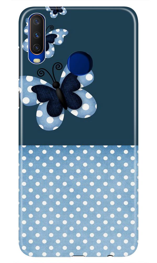 White dots Butterfly Case for Vivo Z1 Pro