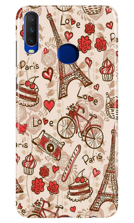 Love Paris Case for Vivo Z1 Pro(Design - 103)