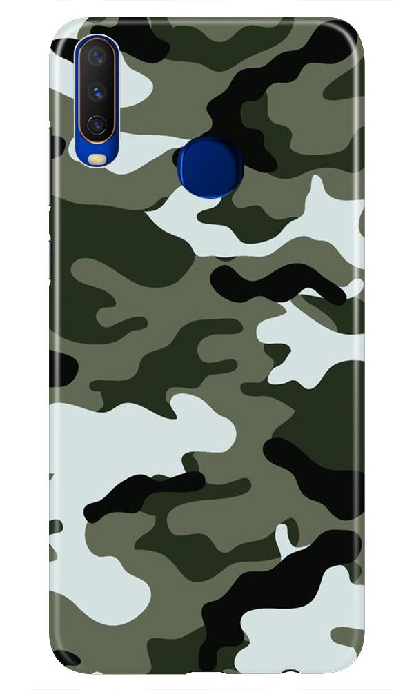 Army Camouflage Case for Vivo Z1 Pro  (Design - 108)