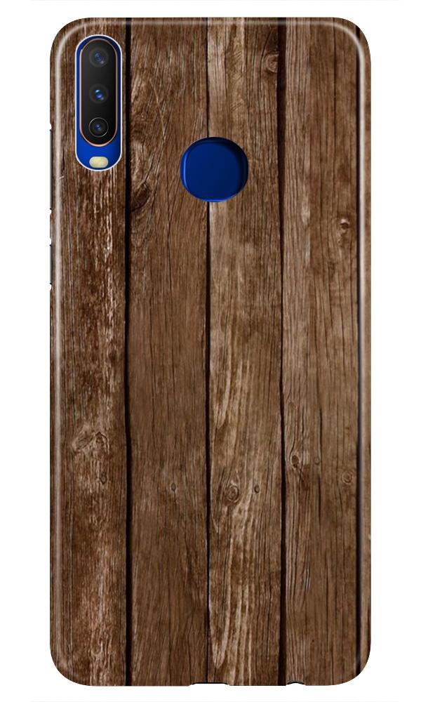 Wooden Look Case for Vivo Z1 Pro  (Design - 112)