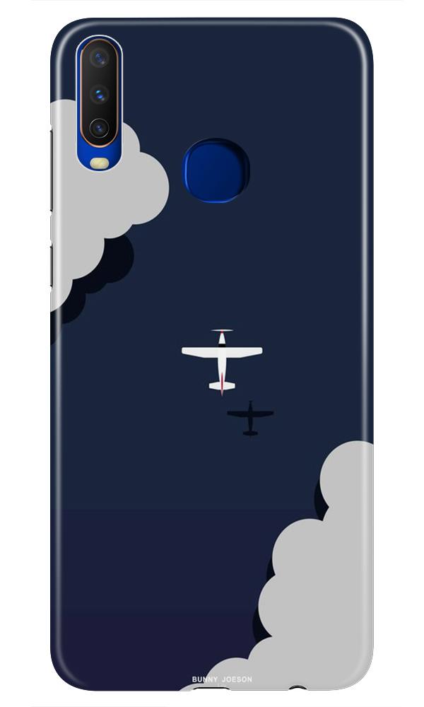Clouds Plane Case for Vivo Z1 Pro (Design - 196)