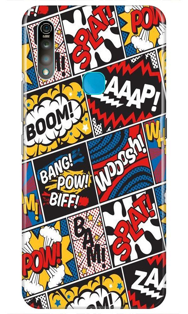 Boom Mobile Back Case for Vivo Z1 Pro   (Design - 302)