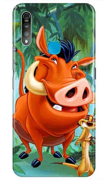 Timon and Pumbaa Mobile Back Case for Vivo Z1 Pro   (Design - 305)