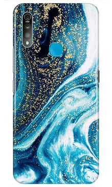 Marble Texture Mobile Back Case for Vivo Z1 Pro   (Design - 308)