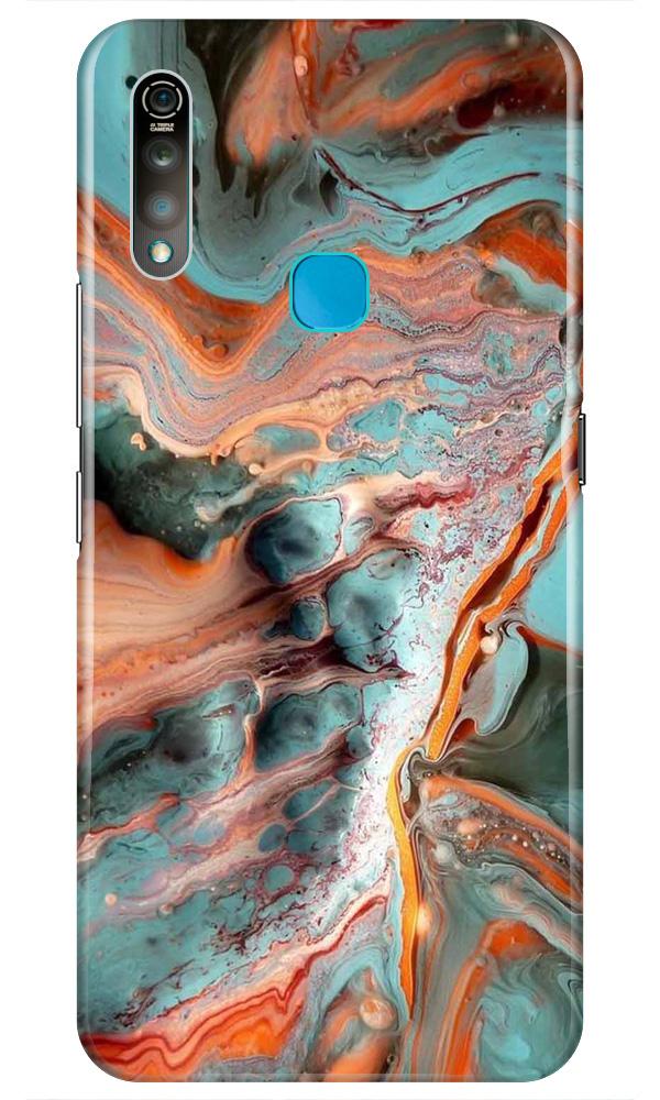 Marble Texture Mobile Back Case for Vivo Z1 Pro   (Design - 309)