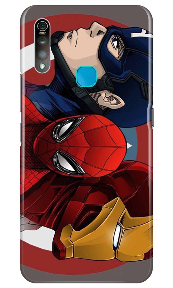Superhero Mobile Back Case for Vivo Z1 Pro   (Design - 311)