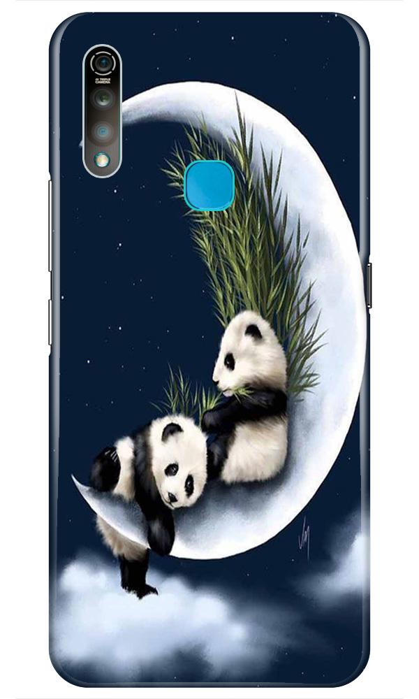 Panda Moon Mobile Back Case for Vivo Z1 Pro   (Design - 318)