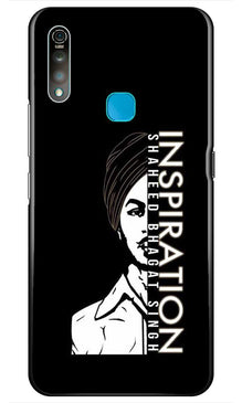 Bhagat Singh Mobile Back Case for Vivo Z1 Pro   (Design - 329)