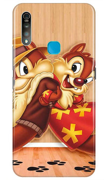 Chip n Dale Mobile Back Case for Vivo Z1 Pro   (Design - 335)