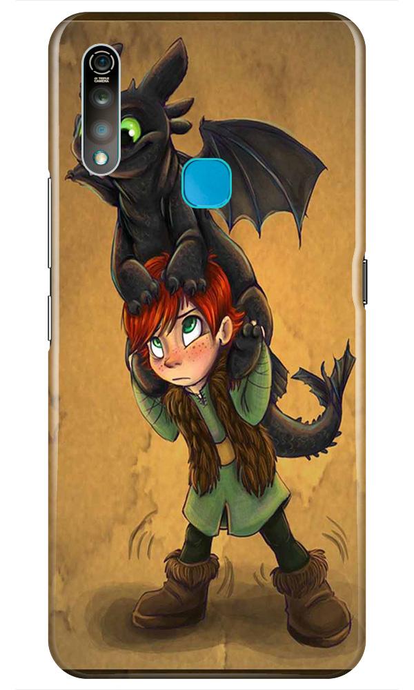 Dragon Mobile Back Case for Vivo Z1 Pro   (Design - 336)