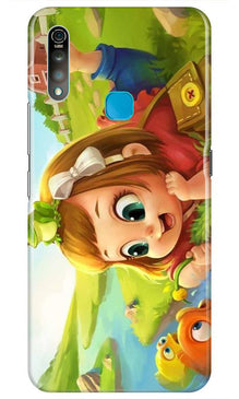 Baby Girl Mobile Back Case for Vivo Z1 Pro   (Design - 339)