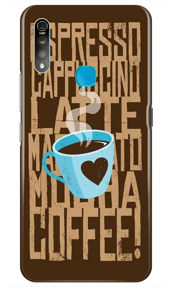 Love Coffee Mobile Back Case for Vivo Z1 Pro   (Design - 351)