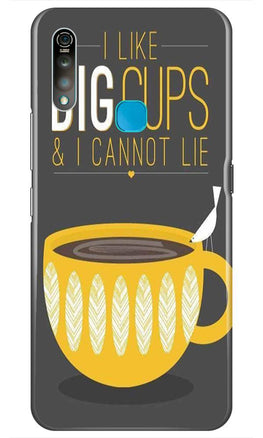Big Cups Coffee Mobile Back Case for Vivo Z1 Pro (Design - 352)
