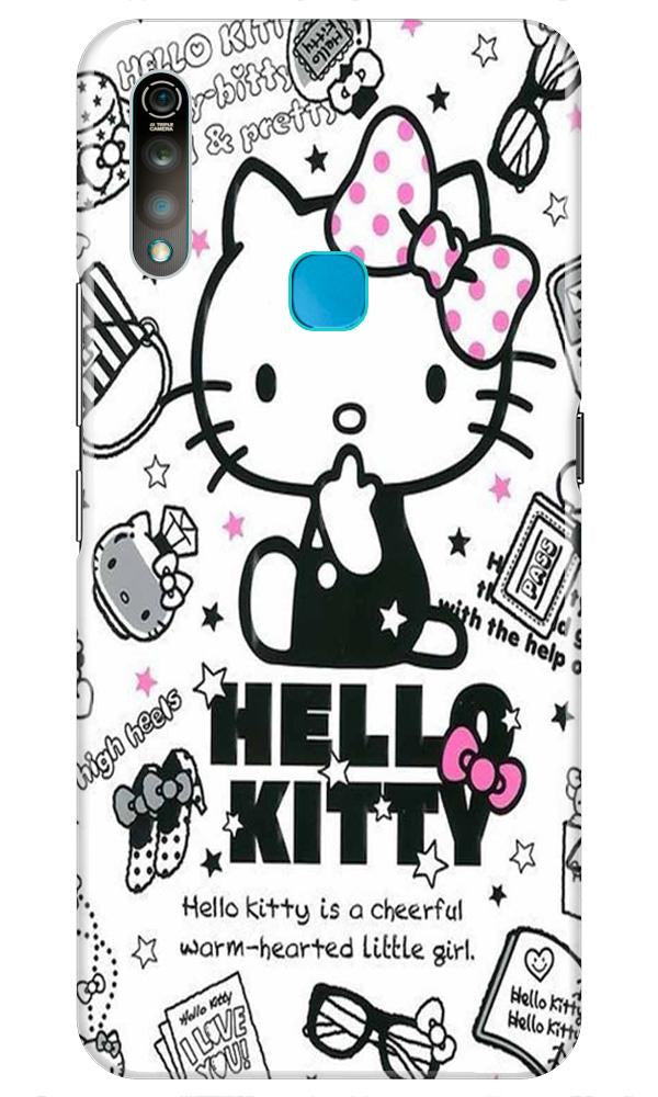 Hello Kitty Mobile Back Case for Vivo Z1 Pro (Design - 361)