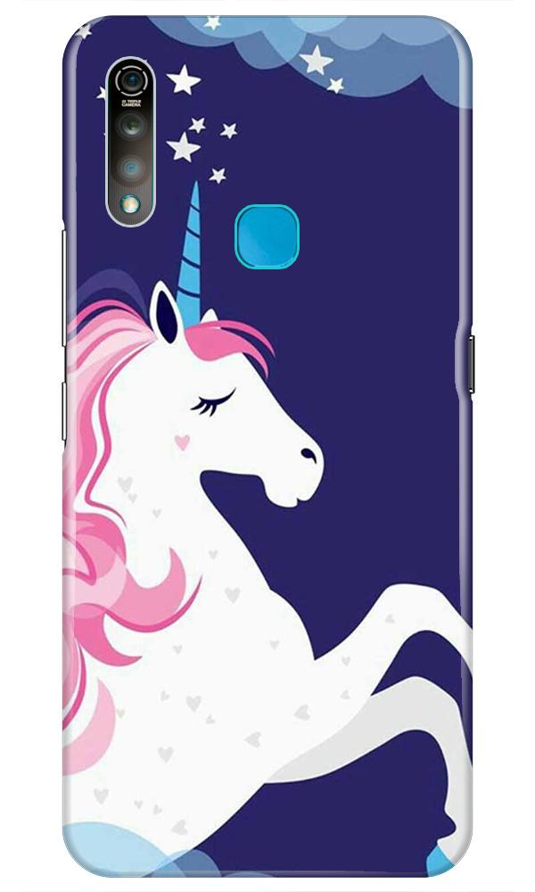 Unicorn Mobile Back Case for Vivo Z1 Pro (Design - 365)