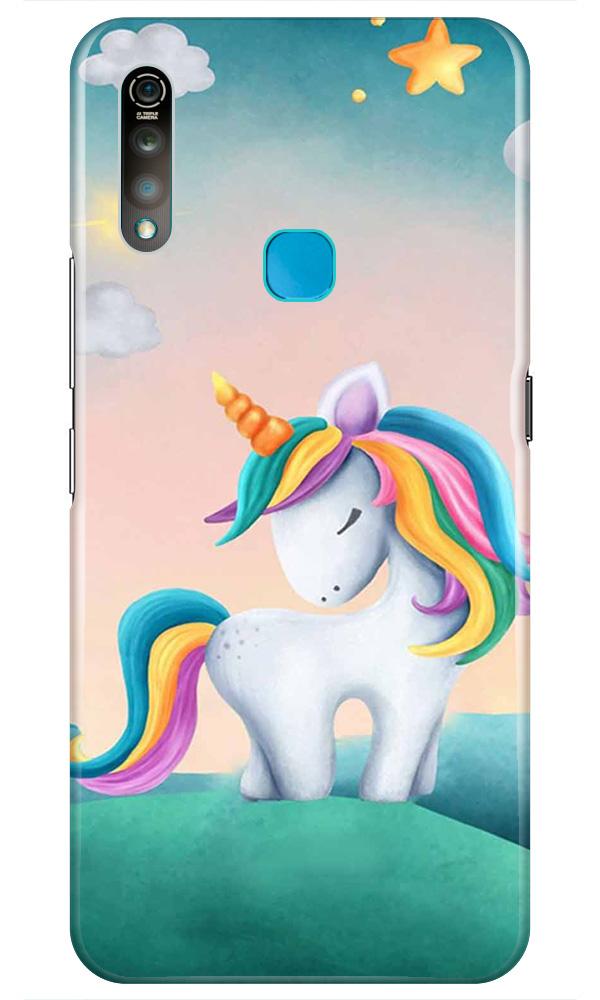 Unicorn Mobile Back Case for Vivo Z1 Pro   (Design - 366)