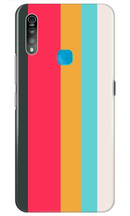 Color Pattern Mobile Back Case for Vivo Z1 Pro (Design - 369)