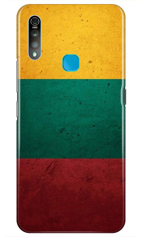 Color Pattern Mobile Back Case for Vivo Z1 Pro   (Design - 374)