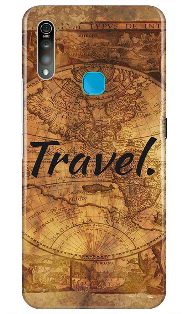Travel Mobile Back Case for Vivo Z1 Pro   (Design - 375)