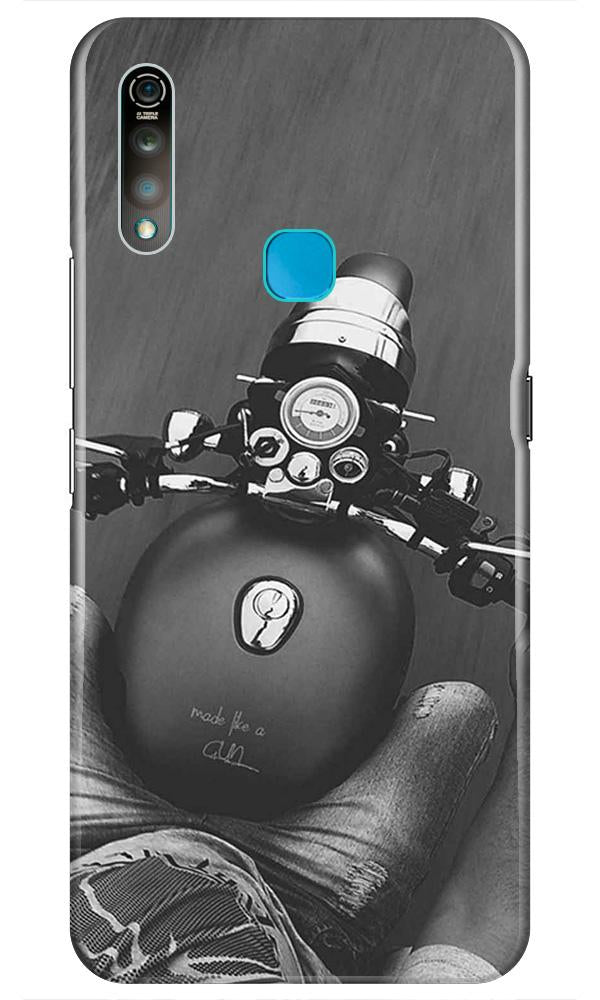 Royal Enfield Mobile Back Case for Vivo Z1 Pro   (Design - 382)