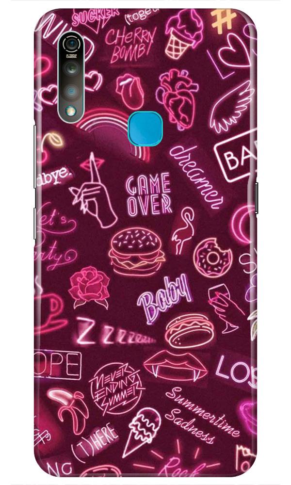 Party Theme Mobile Back Case for Vivo Z1 Pro   (Design - 392)